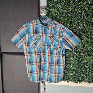 Prana Cotton Twill Short Sleeve Shirt